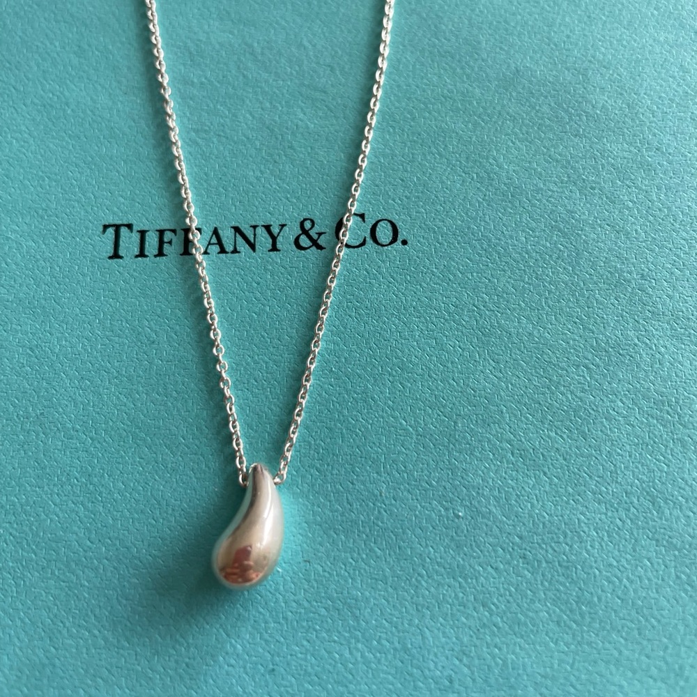 Silver Tiffany & Co necklace